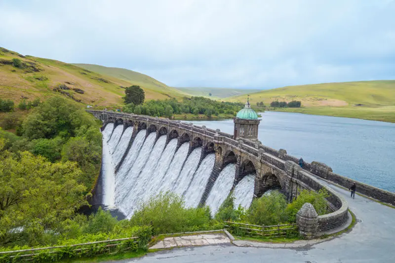Elan Valley on the Lon Las Cymru cycle route